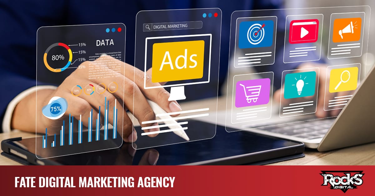 Digital marketing agency for Fate, TX.
