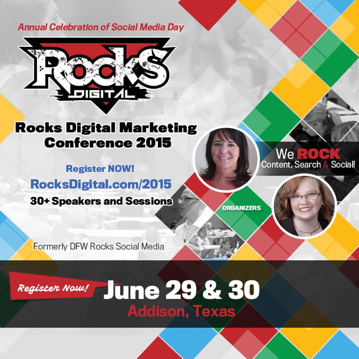 Meet the Rocks Digital Marketing Conference Organizers Bernadette Coleman and Lissa Duty